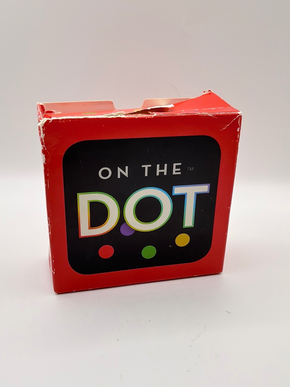 On The Dot Super Spotted Brain Teaser Card Game Box Wear Cards Sealed